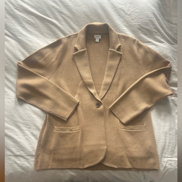 J. Crew Jackets & Blazers - J. Crew Factory Schoolboy Sweater Blazer L
Heather Acorn